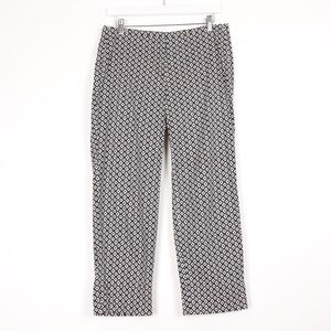Cabi Geometric Cropped Pants Style #877